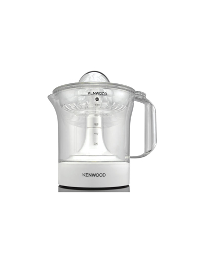 Kenwood Citrus Juicer 40W Juice Extractor with 1L Transparent Juice Jug Dust Cover 2 Way Rotation Cord Storage for Home Office Restaurant & Cafeteria JE280A