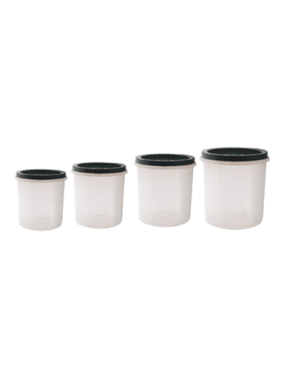 Cello Plastic Container Store Fresh 5L 7L 10L & 15L 4pcs Set with Lid