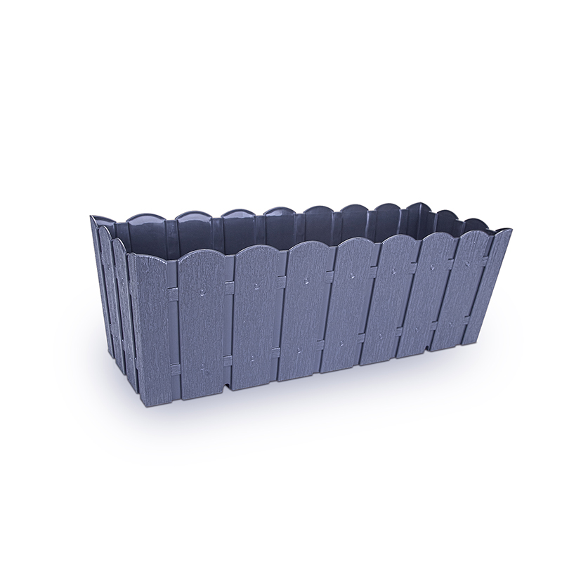 Ozenis Flower Pot 9L Rectangular with Detachable Hanger 48x16x15 Fence 633