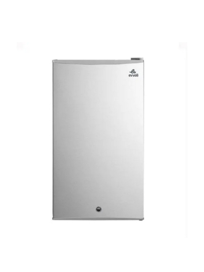 Evvoli Mini Bar Fridge 93L Silver EVRFJ-93LS