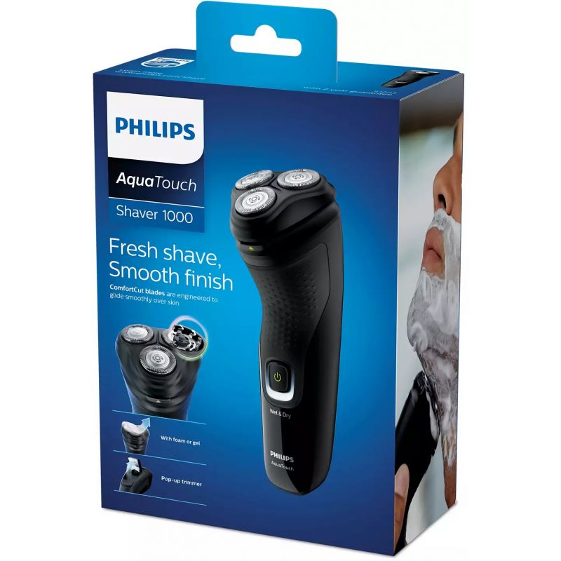 Philips Head Shaver Wet and Dry Cordless NiMH Battery S1223 - Image 4