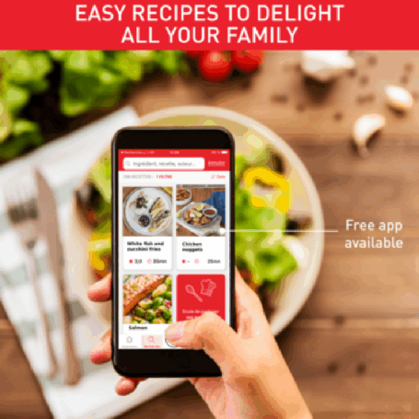 Tefal 2in1 Air Fryer Easy Fry & Grill XXL 6.5L 1830W with Grill Plate Digital Display & Timer EY801D27 - Image 8