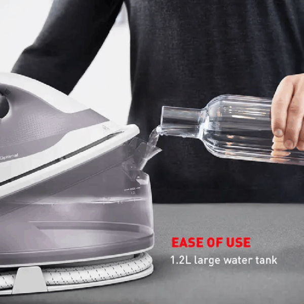 Tefal Express Optimal Steam Generator Iron 2200W with 1.2L Tank 1.6m Power Cord Ceramic Soleplate SV4111G0 - Image 10