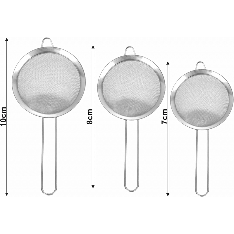 Nadstar Strainer Stainless Steel 16 CM Multipurpose Kitchen Tea Strainer 2023005 - Image 9