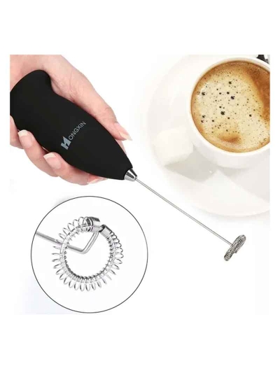 Nadstar Electric Milk Frother Drink Foamer Mixer Stirrer Coffee Cappuccino Creamer Whisk Frothy Blend Egg Beater F009