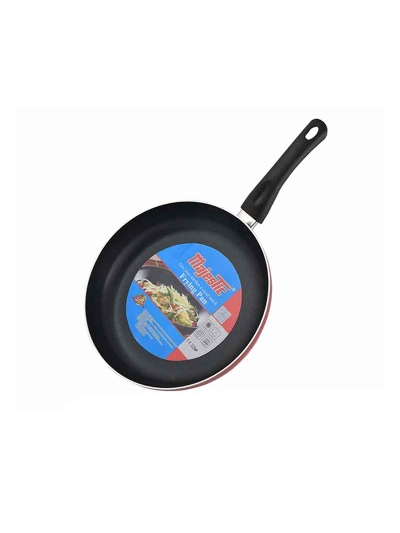 Nadstar Frypan 24CM Nonstick Interior For Low Fat Healthy Cooking Stainless Steel Fitting Extra Heavy Ceramic Gas Electric & Hob FP24
