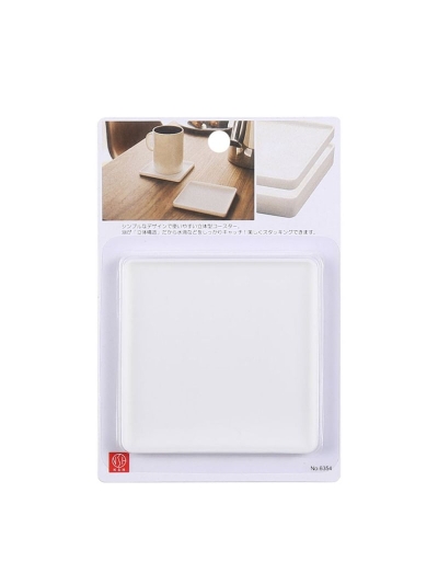 Nadstar Coaster White Square NSH6354