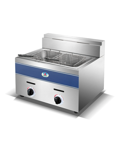 Nadstar Deep Fryer Gas 1 Tank 2 Basket 11L HGF73