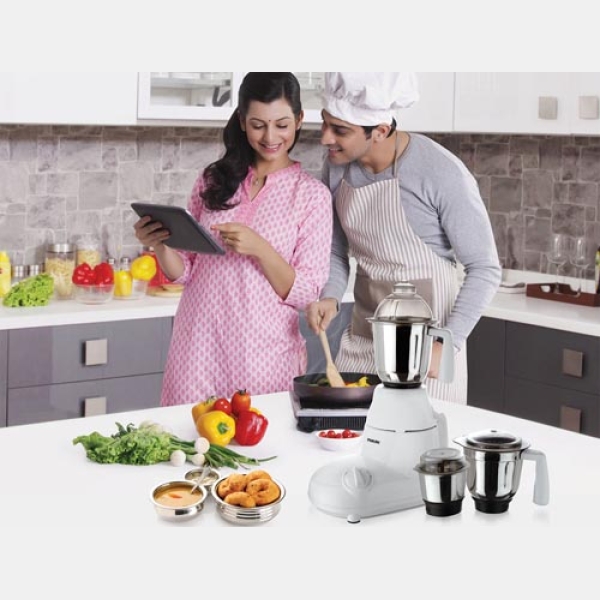 Nikai Blender 750w 3 in 1 Stainless Steel Durable ABS Body 18000RPM Powerful Turbo Motor With Pulse Function NB894 - Image 2