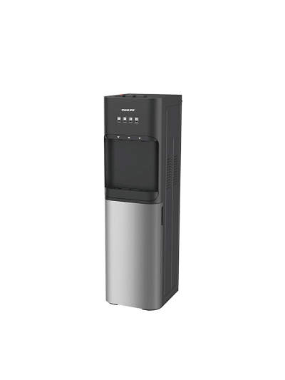 Nikai Water Dispenser 3 Tap/Faucet Bottom Loading Water Dispenser Instant Hot/Cold/Room Temperature Water Dispenser Child Safety Lock Stainless Steel Reservoir Ideal for Home and Office Silver/Black - NWD4000BS