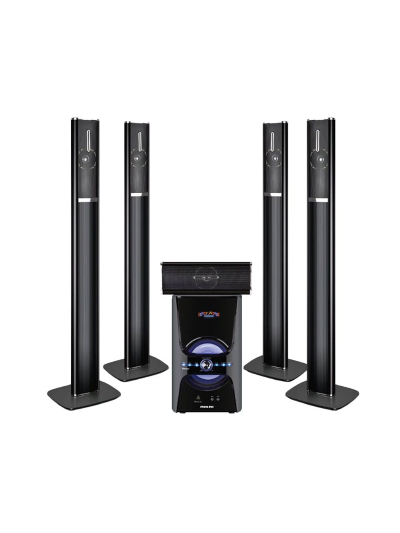 Nikai Home Theater 5.1ch Bluetooth FM USB SD Card LED Display Digital Amplifier & Switch Power Resource NHT6100BTB