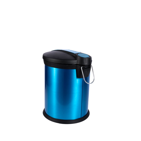 Nadstar Dustbin Pedal Steel 20 Liter Blue B09-20LP Offer Product with Dent - Image 2