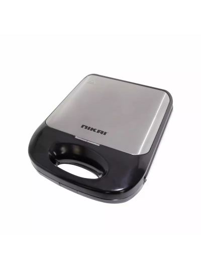 Nikai Sandwich Toaster 1400W 4 Slice Stainless Steel Cool Touch Handle NST925A2