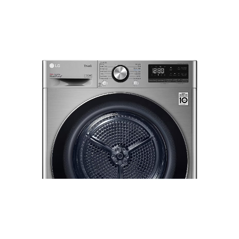 Lg Washing Machine 9Kg Dual Inverter Heat Pump Dryer, Front Load, Eco Hybrid, Auto Cleaning Condenser. Allergy Care, Dual Filter, Smart Pairing, Thinq, Vcm Rh90V9Pv8N
