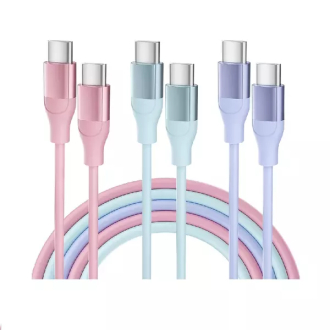 Esse Loop Silicone Type C to C Cable 60W Orange 1.2m ECB-C1260OR0390
