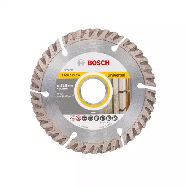 Bosch Diamond Cutting Disc Eco For Universal 115Mm  X  22.25Mm 2608615027