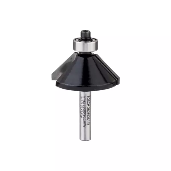 Bosch Chamfer Bit 6Mm, 34.9 X 14.7 X 56Mm 2608628448