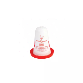 Cello Chicken Drinker Small Multi-Color (Pack of 3)