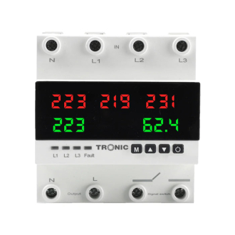 Tronic Automatic Phase Selector – 100A, 3-Phase + Neutral, Digital Control CO APS5-100
