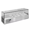 Generic Commercial Bain Marie Table Top for Fruits/Salad 5 Cold Pots