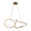 Tronic Chandelier Three Colour LED Light WH 25CL-14-GO-TC
