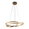 Tronic Chandelier Three Colour LED Light WH 25CL-17-GO-TC