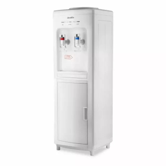 Decakila Water Dispenser 2 Taps Top Load with Cabinet Kewf002b hot and cold compressor cooling aniti spill system anti bacteria