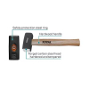 Total Stoning Hammer 1500g Hardwood Handle THTW721500