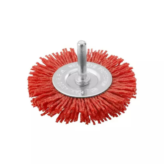 Total Wire Brush Circular 100mm Nylon TAC34045
